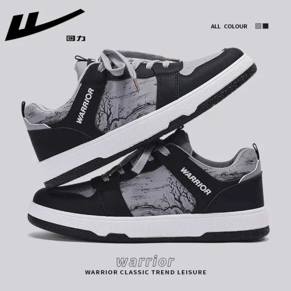 1077 Ink Painting-Black and Gray Four Seasons