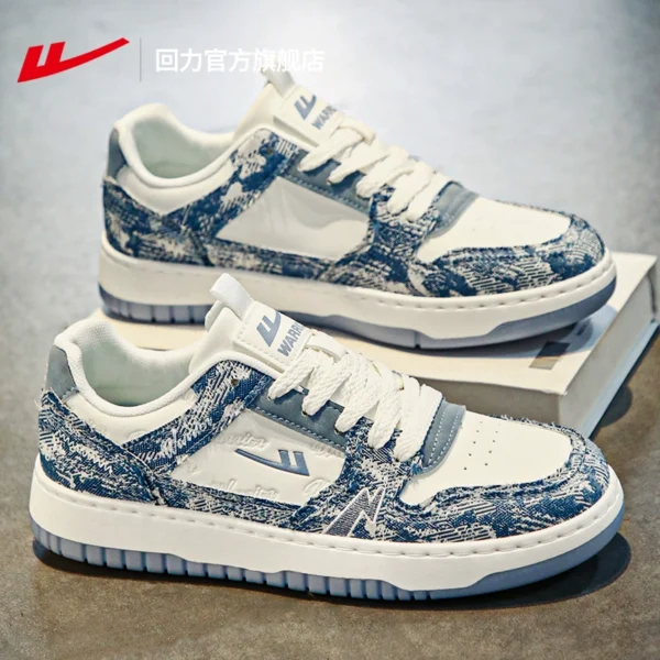 Hui Li cửa hàng hàng đầu chính thức giày nam mùa hè thoáng khí 2024 giày trắng mới giày thể thao nam giày thể thao nam mẫu nam