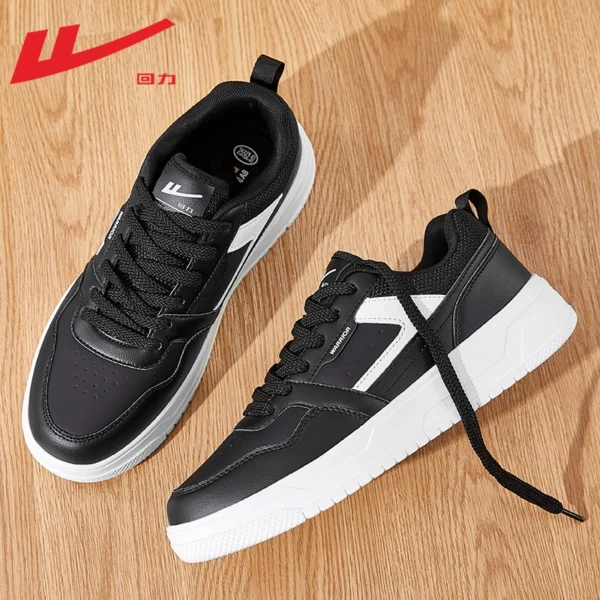 Đen và trắng [đế dày, chống mài mòn, thoải mái và đa năng]