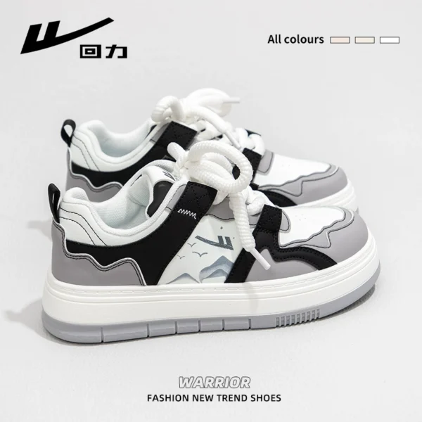 Trắng/Đen [Phong cách mới của mùa thu, sẵn sàng giao hàng sau vài giây]